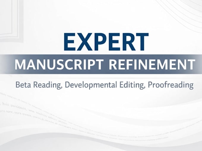 proofread and edit your book