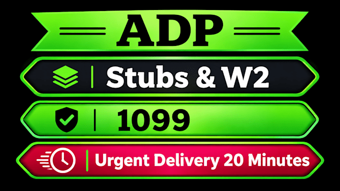 do stubs and w2 for you and your employee