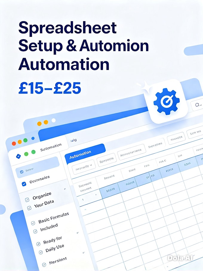 spreadsheet setup and automation