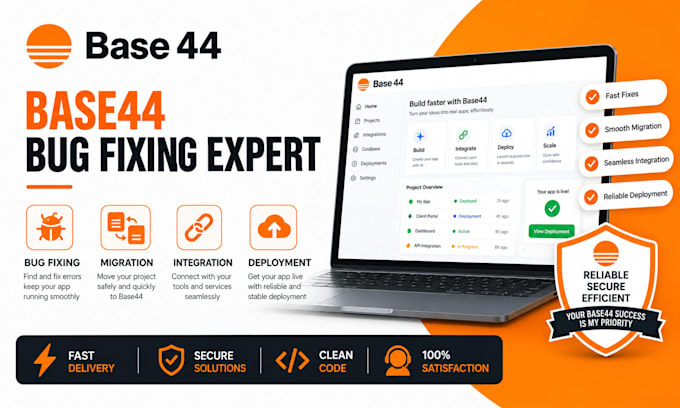 base44 bug fixing expert base44 migration base44 integration base44 deployment
