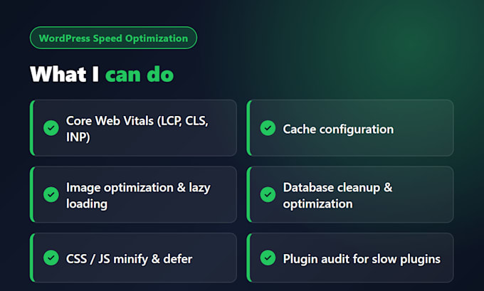 optimize and speed up your wordpress website