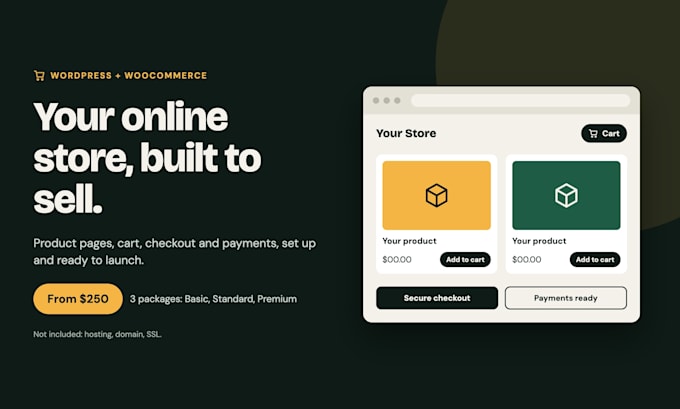 build a woocommerce online store with wordpress