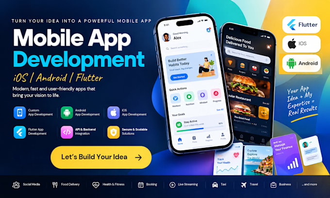 develop ai mobile app ios andriod app flutter app developer ai app creation