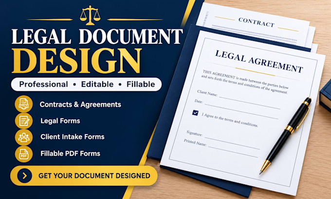 format, design legal document contract agreement, draft proposal tender, nda