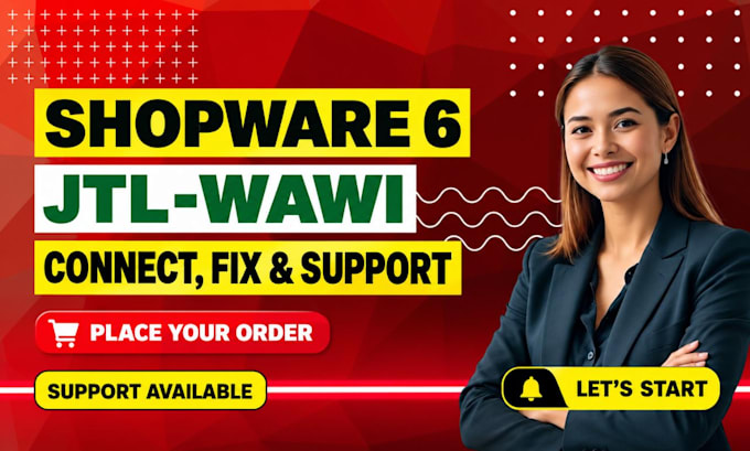connect shopware 6 with jtl wawi fix errors andprovide support