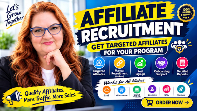 recruit targeted affiliates for your affiliate program