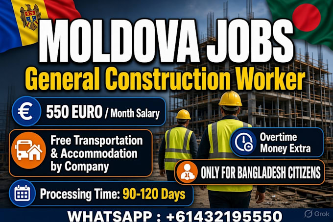 moldova work permit and visa