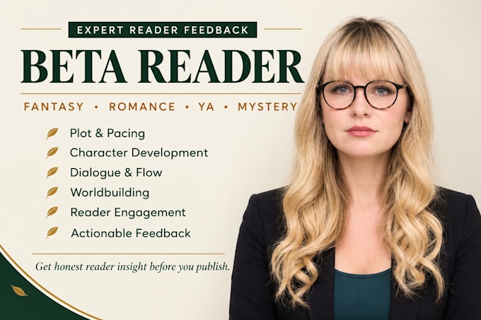 beta read and critique romance beta reader fantasy ya novel thriller beta reader