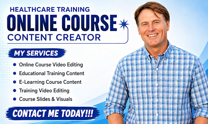 do online course video editing, educational training video online course content