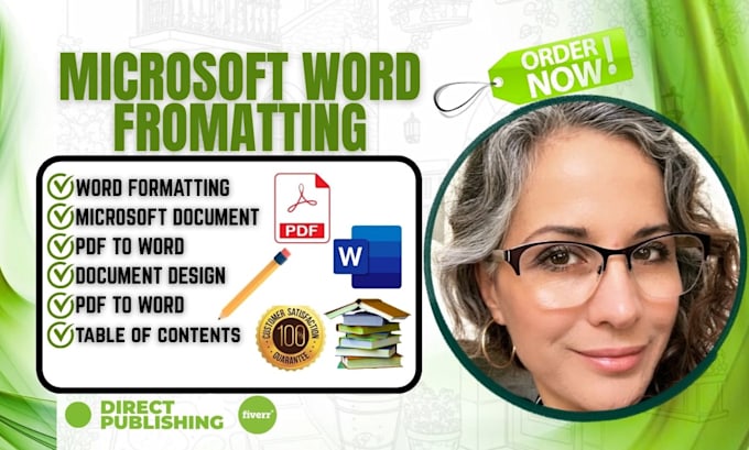 format your microsoft word document convert PDF to word design ms word