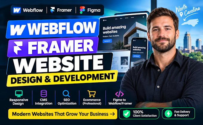 do webflow website design, framer website, figma to webflow, webflow developer
