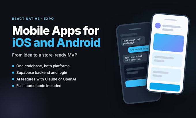 develop your react native expo mobile app