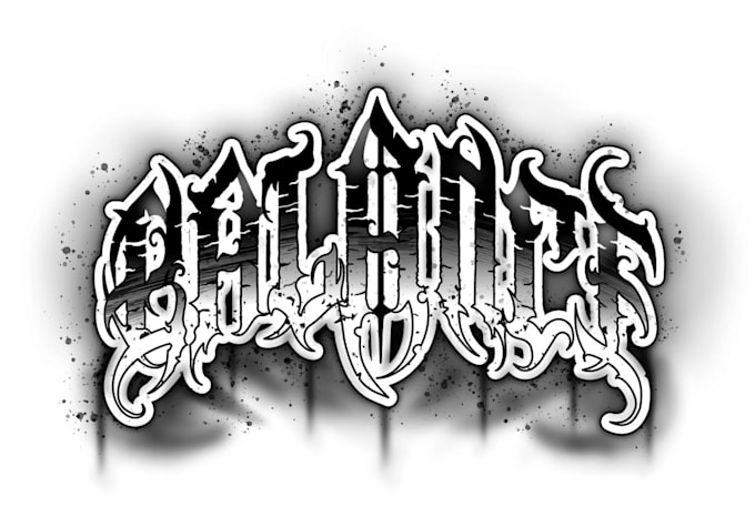 design elegant tattoo lettering and script logo