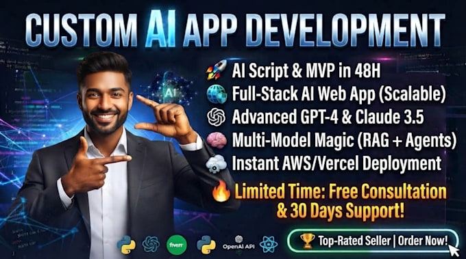 develop custom ai applications and llm powered apps