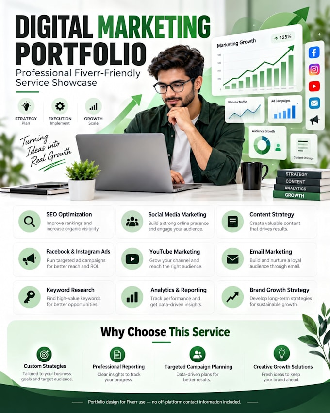 create a professional digital marketing strategy