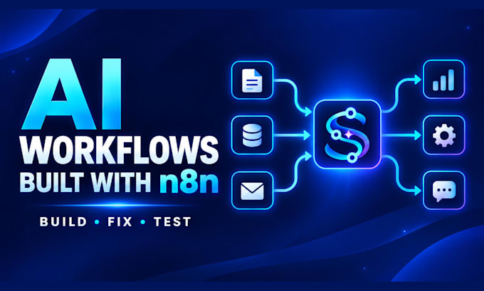 automate a business process with n8n and ai
