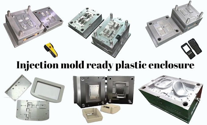 design injection mold ready plastic enclosure for electronics and pcb