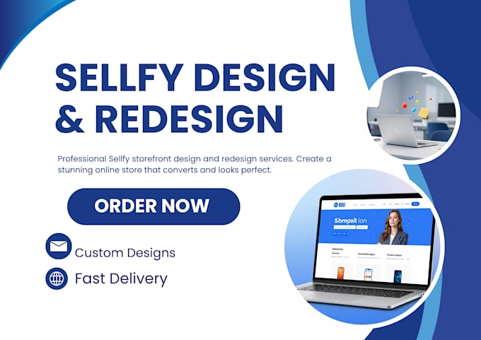 do sellfy website design and redesign website