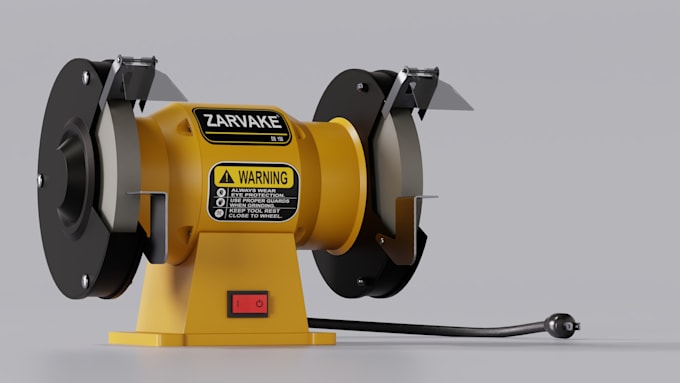create professional industrial and product 3d models