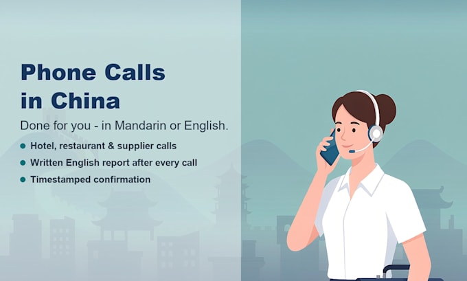 make phone calls in china on your behalf