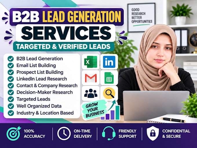 do b2b lead generation and email list building