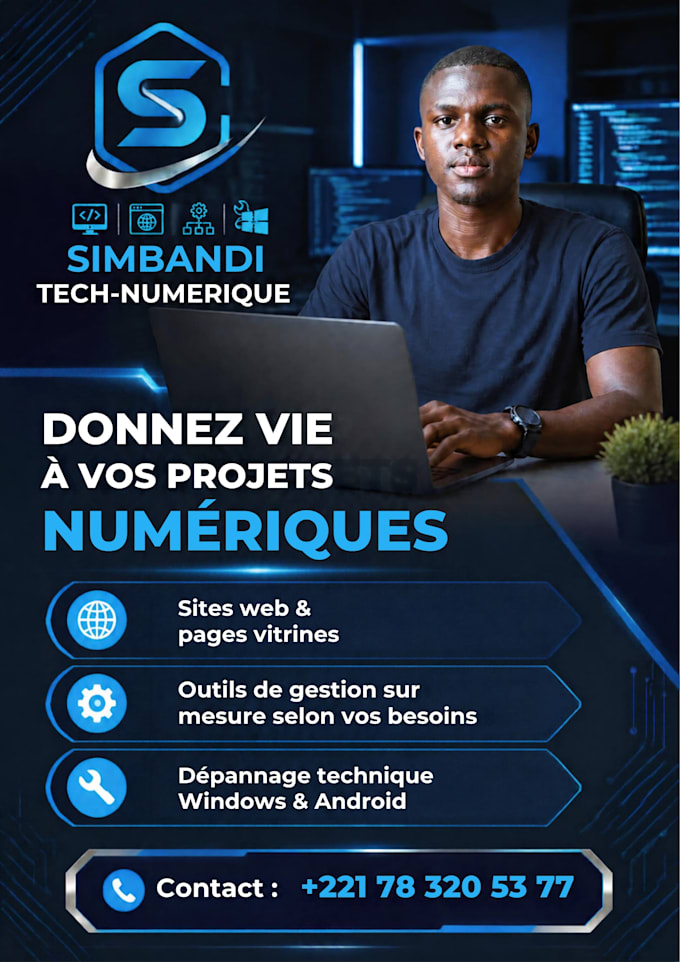 je vais créer un site web sur mesure et responsive