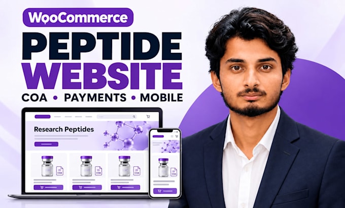 build an fda compliant woocommerce peptide website