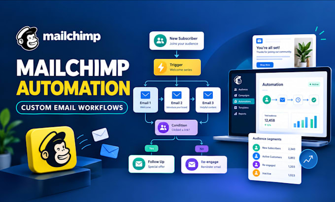 mailchimp automation, template, mailchimp marketing
