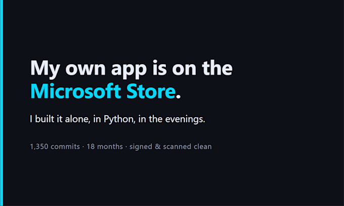 build a windows desktop application in python