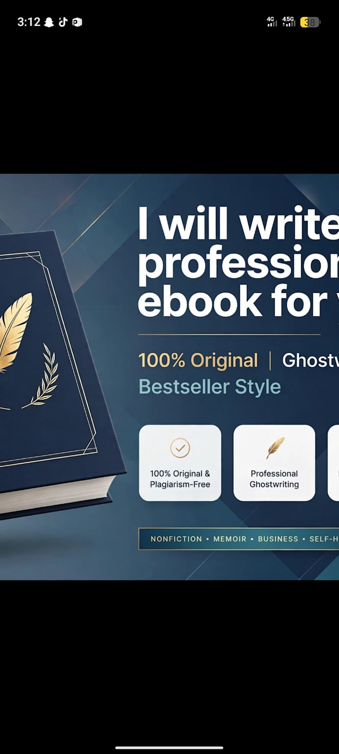 ghostwriter compelling nonfiction ebooks