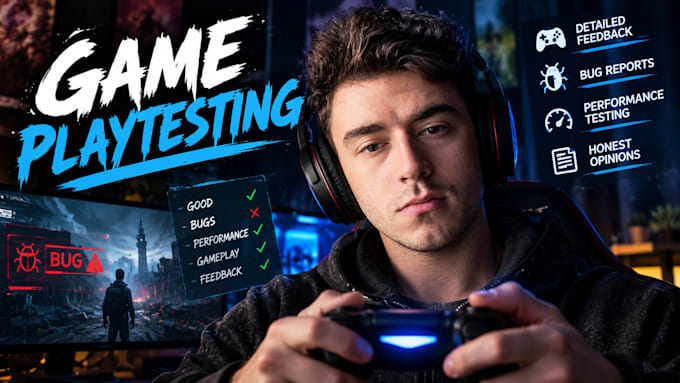 playtest your game efficiently