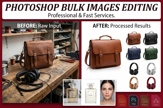 do professional product photo retouching for e commerce