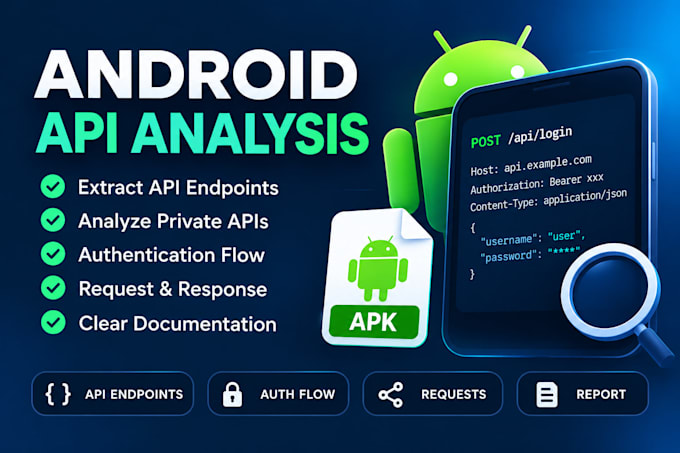extract android apk private API endpoints and authentication flows