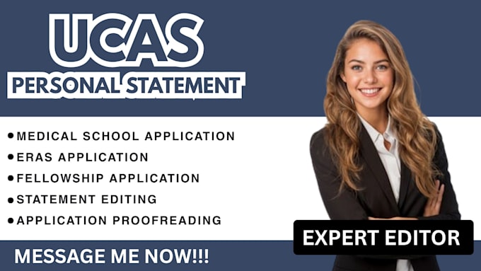 edit and proofread your ucas medicine dentistry veterinary personal statement