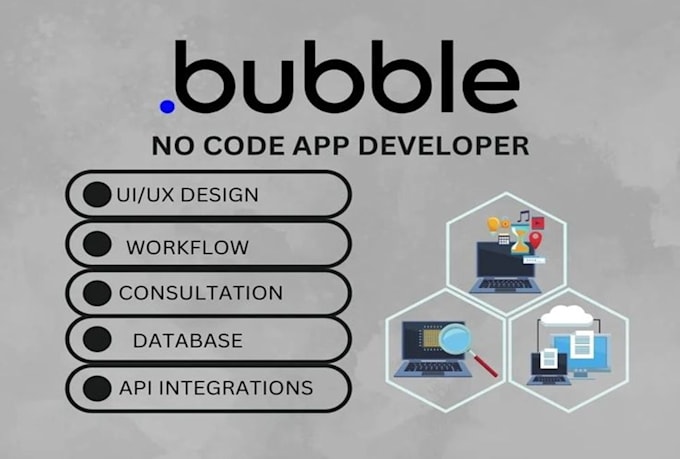 design bubble website bubble mvp saas bubble app developer