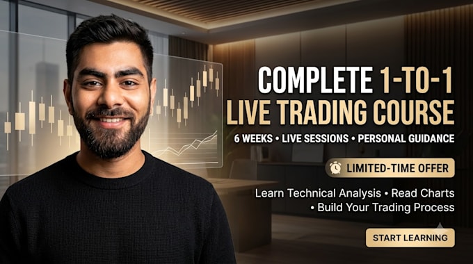 teach you complete trading techinal course