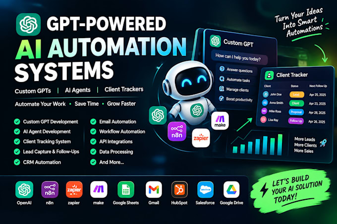 build flow gpt powered ai automation systems kvm 2 custom gpt,gpt client tracker