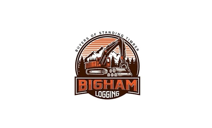 design inspirational logo for a logging timber company