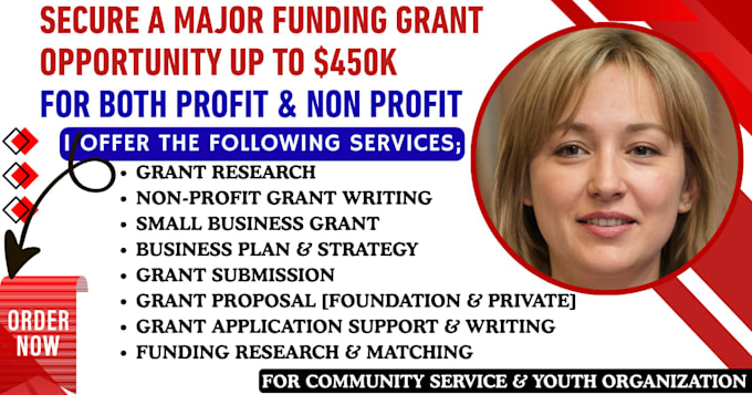 do grant research apply for grants write grant proposal pitch deck business plan