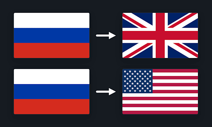 translate russian to native english