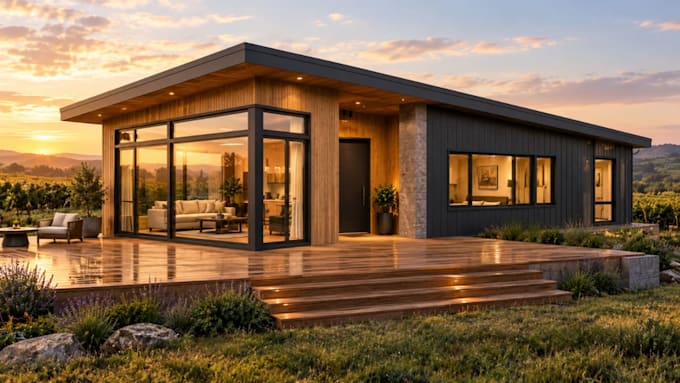 design container house, cabin house, tiny house