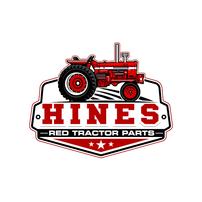create custom tractor parts agriculture logo design