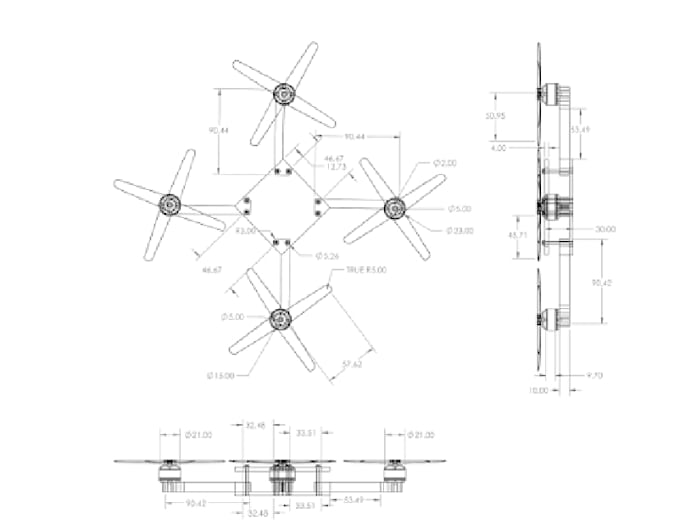 design c fpv and multicopter drones