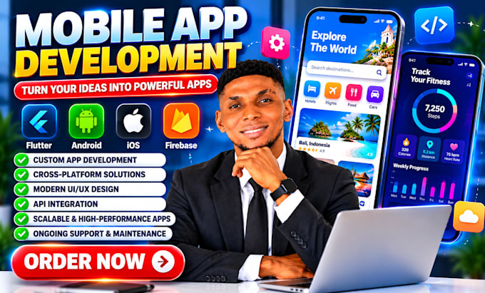 do mobile app development android ios app development flutter app developer