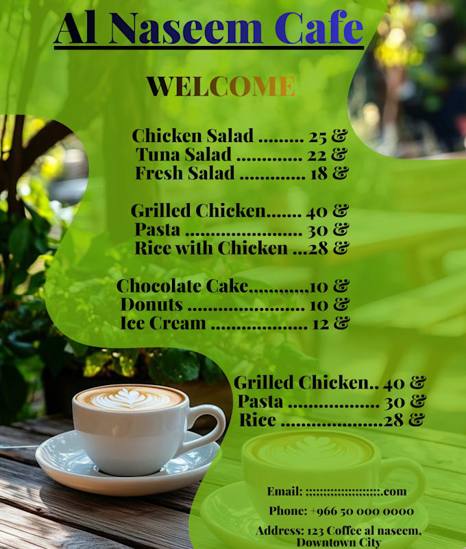 do pro menu design