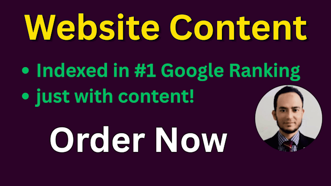 be your SEO content writer and website copywriter