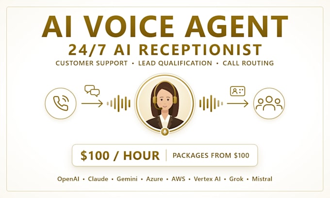 build an ai voice agent or receptionist for your business