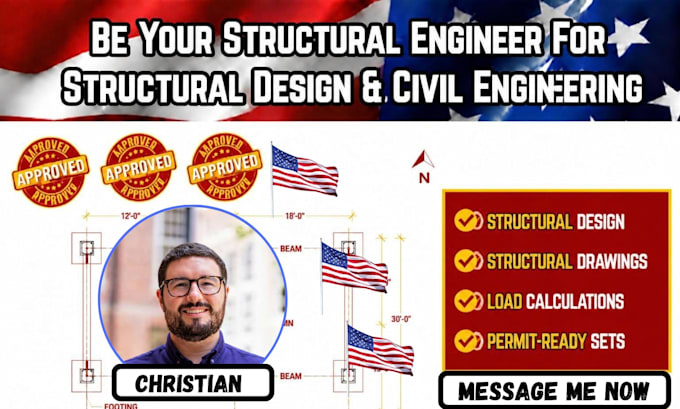 be your structural engineer for structural design and civil engineering