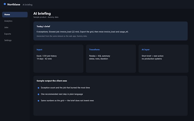 build ai automation in a python
