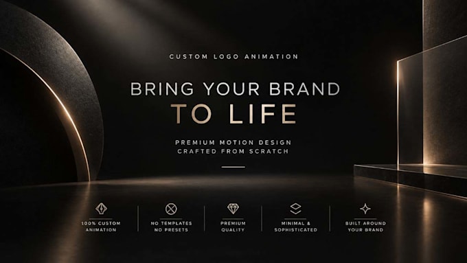 create a custom logo animation from scratch